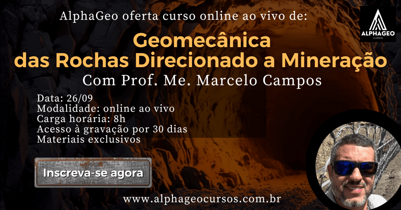 Geomecânica das rochas direcionado a mineração